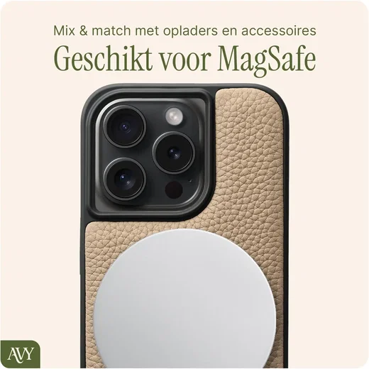 AVY Apple iPhone 14 Pro - Essential Kit - Beige - Cupid Pearl afbeelding 7