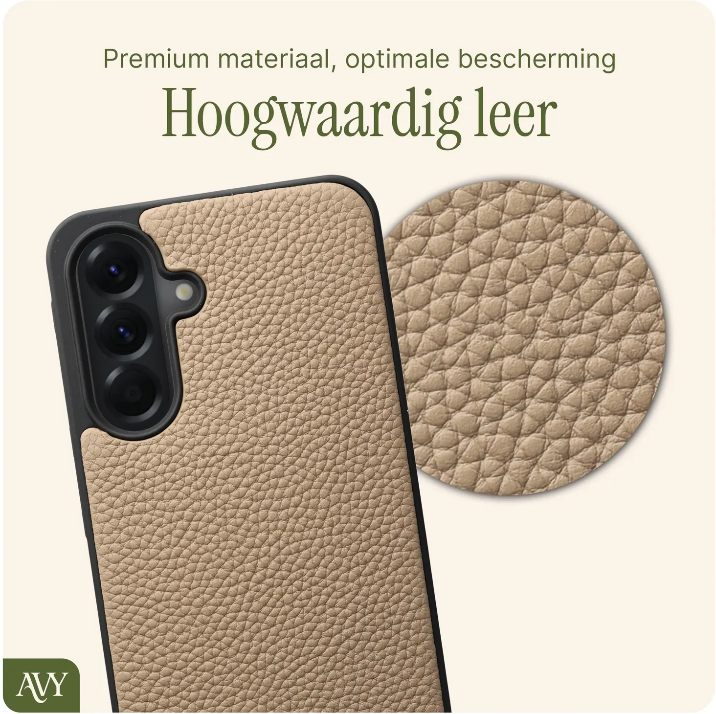 AVY Samsung Galaxy A56 - Essential Kit - Beige - Cupid Pearl afbeelding 5
