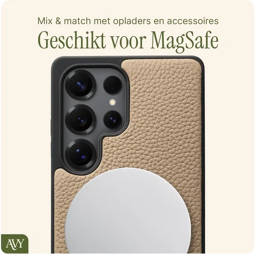 AVY Samsung Galaxy S25 Ultra - Essential Kit - Beige - Cupid Pearl afbeelding 7