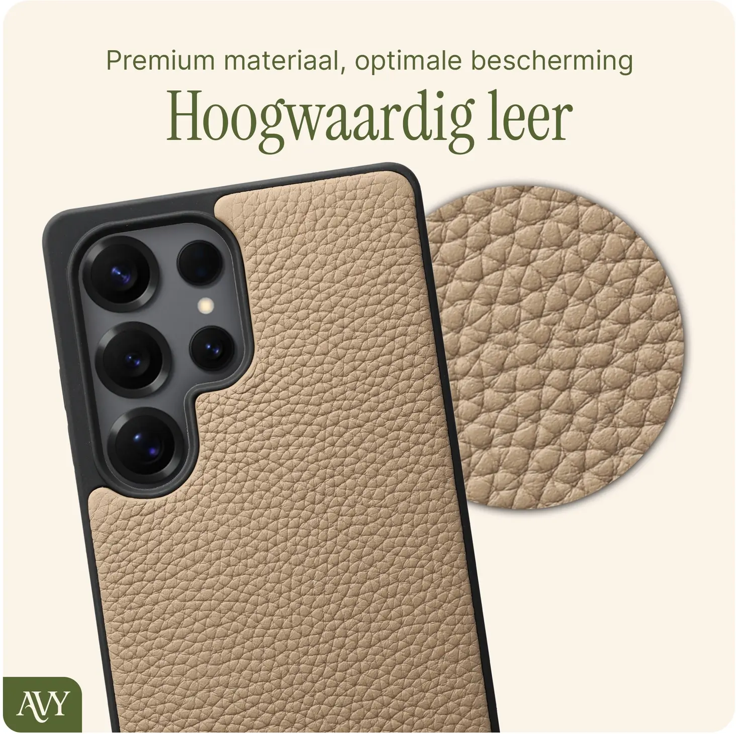 AVY Samsung Galaxy S25 Ultra - Essential Kit - Beige - Cupid Pearl afbeelding 5