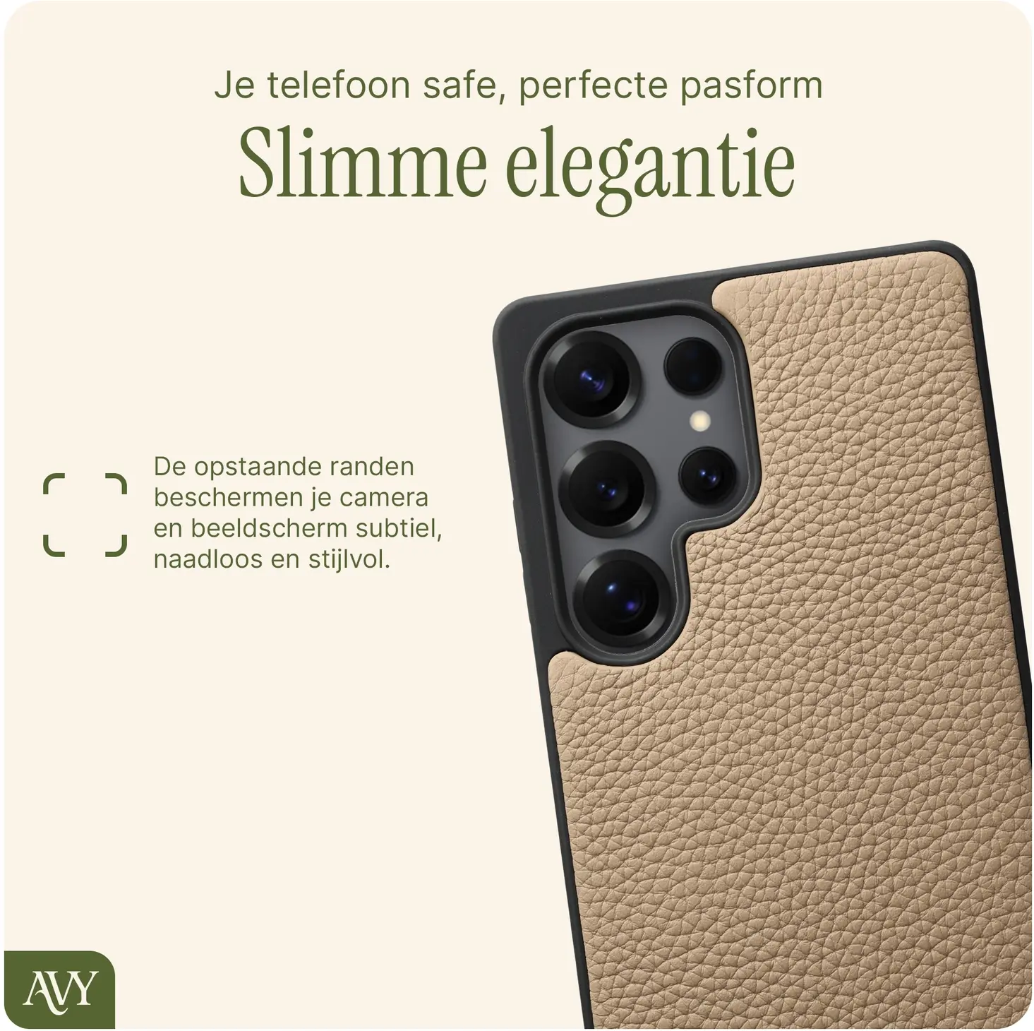 AVY Samsung Galaxy S25 Ultra - Essential Kit - Beige - Cupid Pearl afbeelding 6