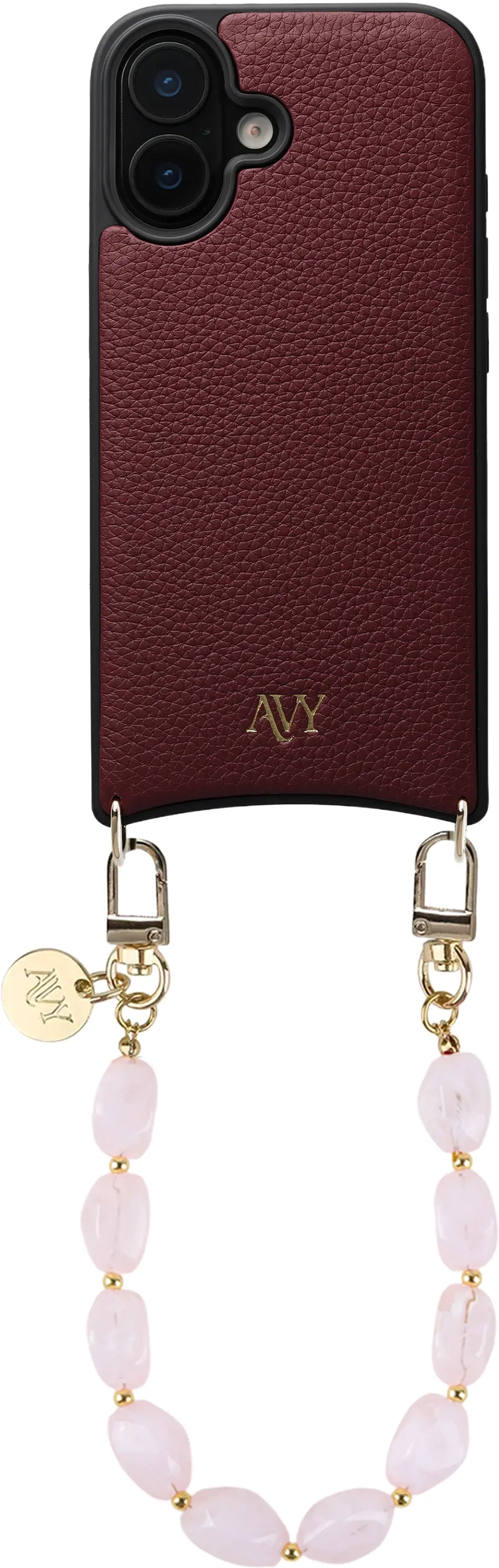 AVY Apple iPhone 17 - Essential Kit - Burgundy - Rocher Pink afbeelding 1
