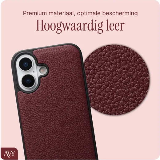 AVY Apple iPhone 17 - Essential Kit - Burgundy - Rocher Pink afbeelding 4