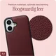 AVY Apple iPhone 17 - Essential Kit - Burgundy - Rocher Pink afbeelding 4