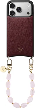 AVY Apple iPhone 17 Pro - Essential Kit - Burgundy - Rocher Pink
