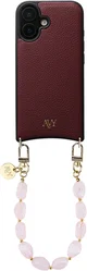 AVY Apple iPhone 16 - Essential Kit - Burgundy - Rocher Pink afbeelding