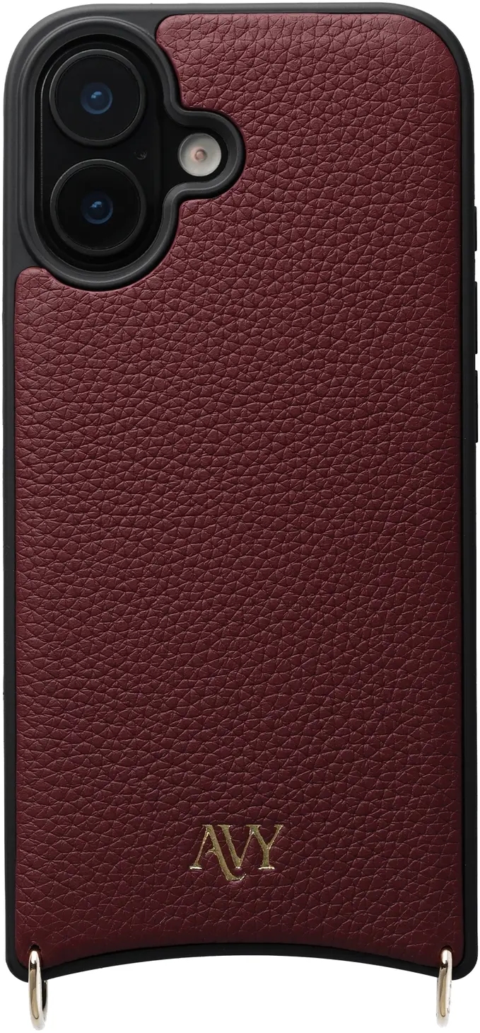 AVY Apple iPhone 16 - Essential Kit - Burgundy - Rocher Pink afbeelding 10