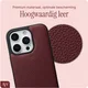 AVY Apple iPhone 16 Pro - Essential Kit - Burgundy - Rocher Pink afbeelding 4