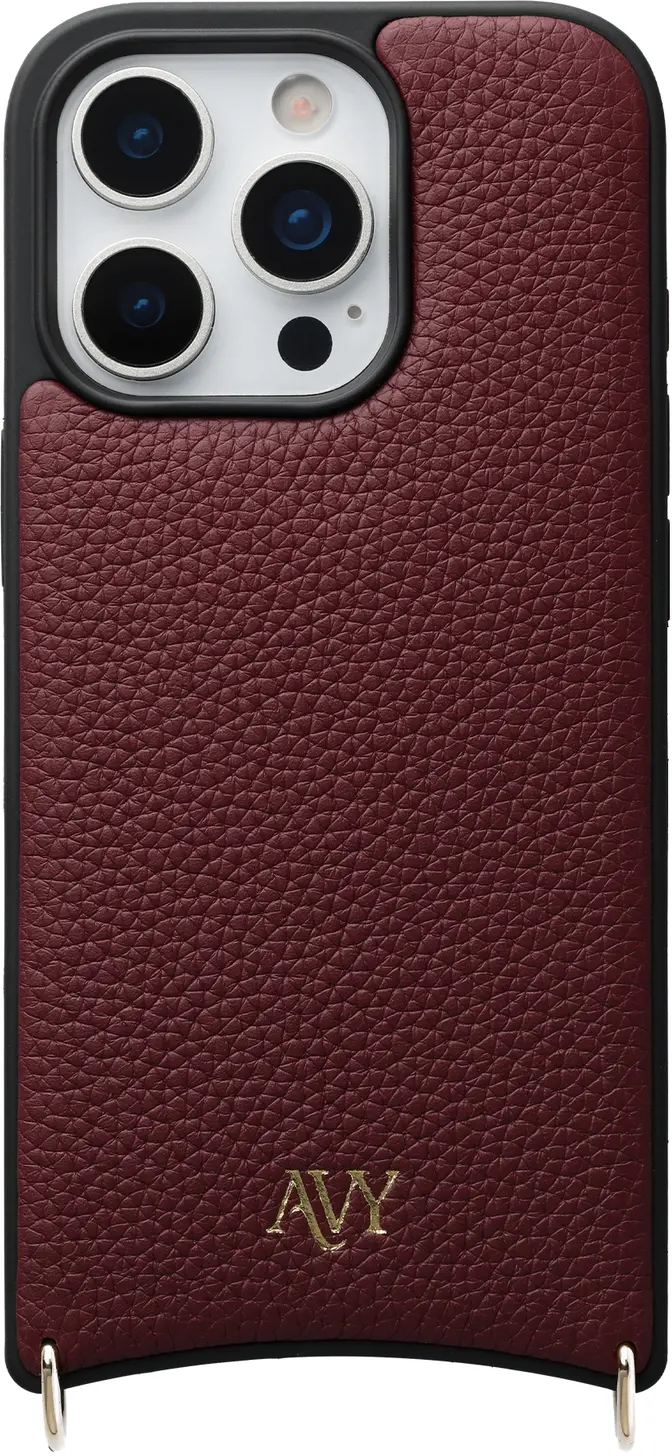 AVY Apple iPhone 16 Pro - Essential Kit - Burgundy - Rocher Pink afbeelding 10