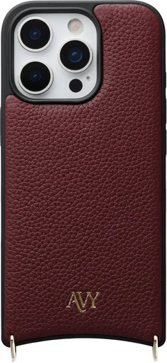 AVY Apple iPhone 16 Pro - Essential Kit - Burgundy - Rocher Pink afbeelding 10