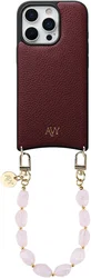 AVY Apple iPhone 16 Pro Max - Essential Kit - Burgundy - Rocher Pink afbeelding