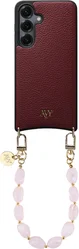AVY Samsung Galaxy S25 Plus / S24 Plus - Essential Kit - Burgundy - Rocher Pink afbeelding
