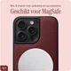 AVY Apple iPhone 15 Pro Max - Essential Kit - Burgundy - Rocher Pink afbeelding 5