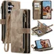 CaseMe C30 Samsung Galaxy S26 FE Hoesje Pasjeshouder Book Case Bruin afbeelding 2