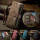 CaseMe C30 Samsung Galaxy S26 FE Hoesje Pasjeshouder Book Case Bruin afbeelding 9