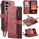 CaseMe C30 Samsung Galaxy S26 FE Hoesje Pasjeshouder Book Case Rood afbeelding 2