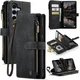 CaseMe C30 Samsung Galaxy S26 FE Hoesje Pasjeshouder Book Case Zwart afbeelding 2