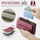 CaseMe C36 Samsung Galaxy S26 FE Hoesje Zipper Book Case Rood afbeelding 9