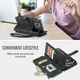 CaseMe C30 Apple iPhone 18 Pro Hoesje Pasjeshouder Book Case Zwart afbeelding 5