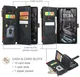 CaseMe C30 Apple iPhone 18 Pro Hoesje Pasjeshouder Book Case Zwart afbeelding 3