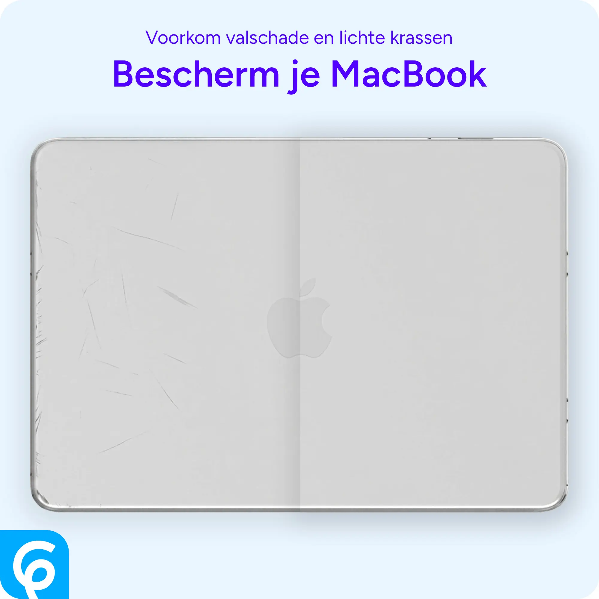 MacBook Neo 13 (2026) Laptop Cover Hard Case Schokbestendig Zilver afbeelding 3