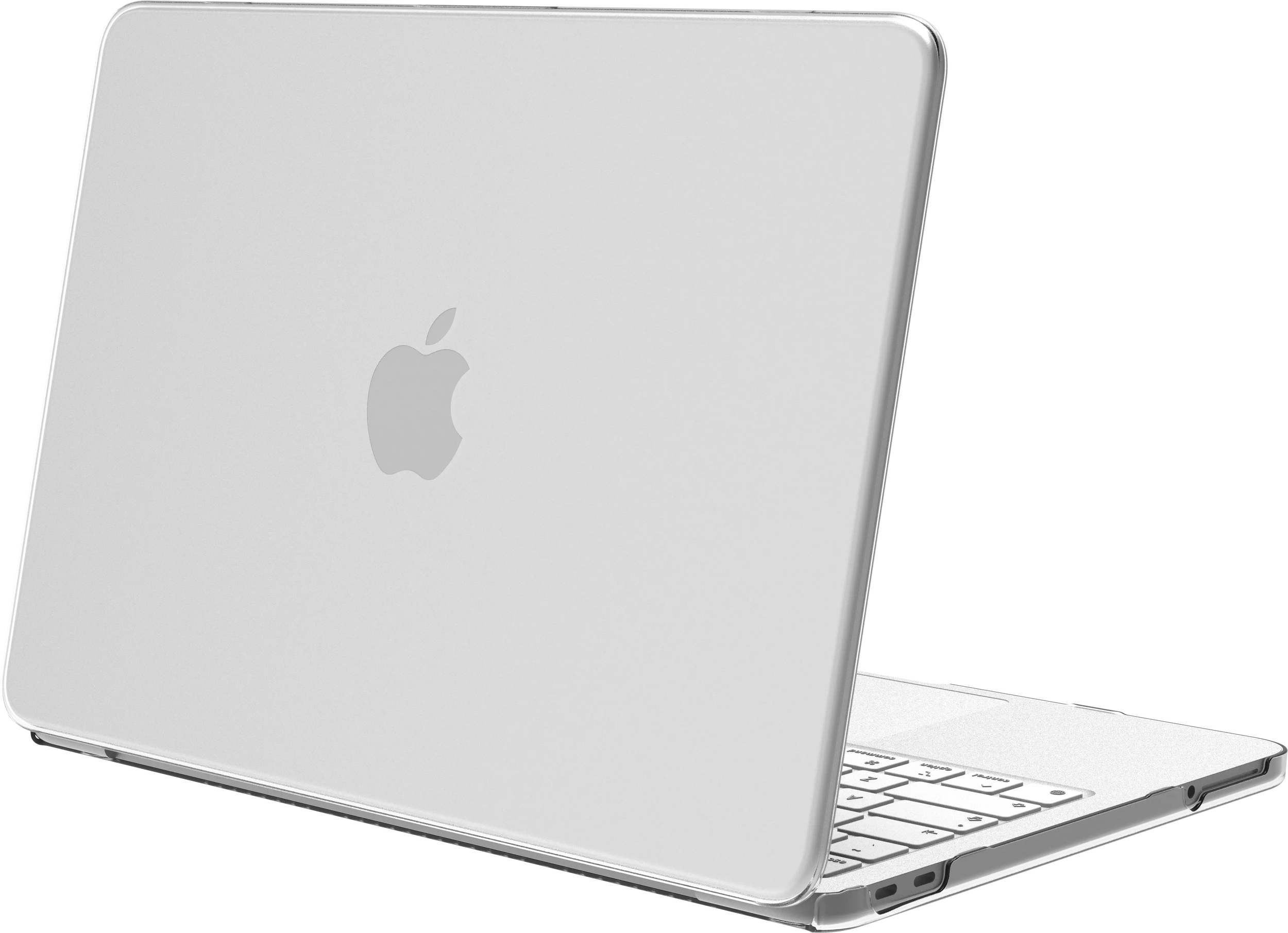 MacBook Neo 13 (2026) Laptop Cover Hard Case Schokbestendig Zilver afbeelding 12