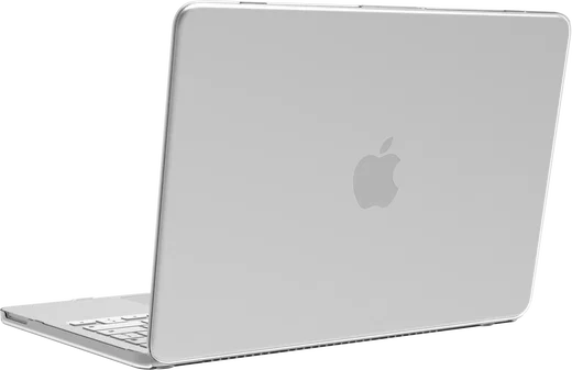 MacBook Neo 13 (2026) Laptop Cover Hard Case Schokbestendig Zilver afbeelding 8