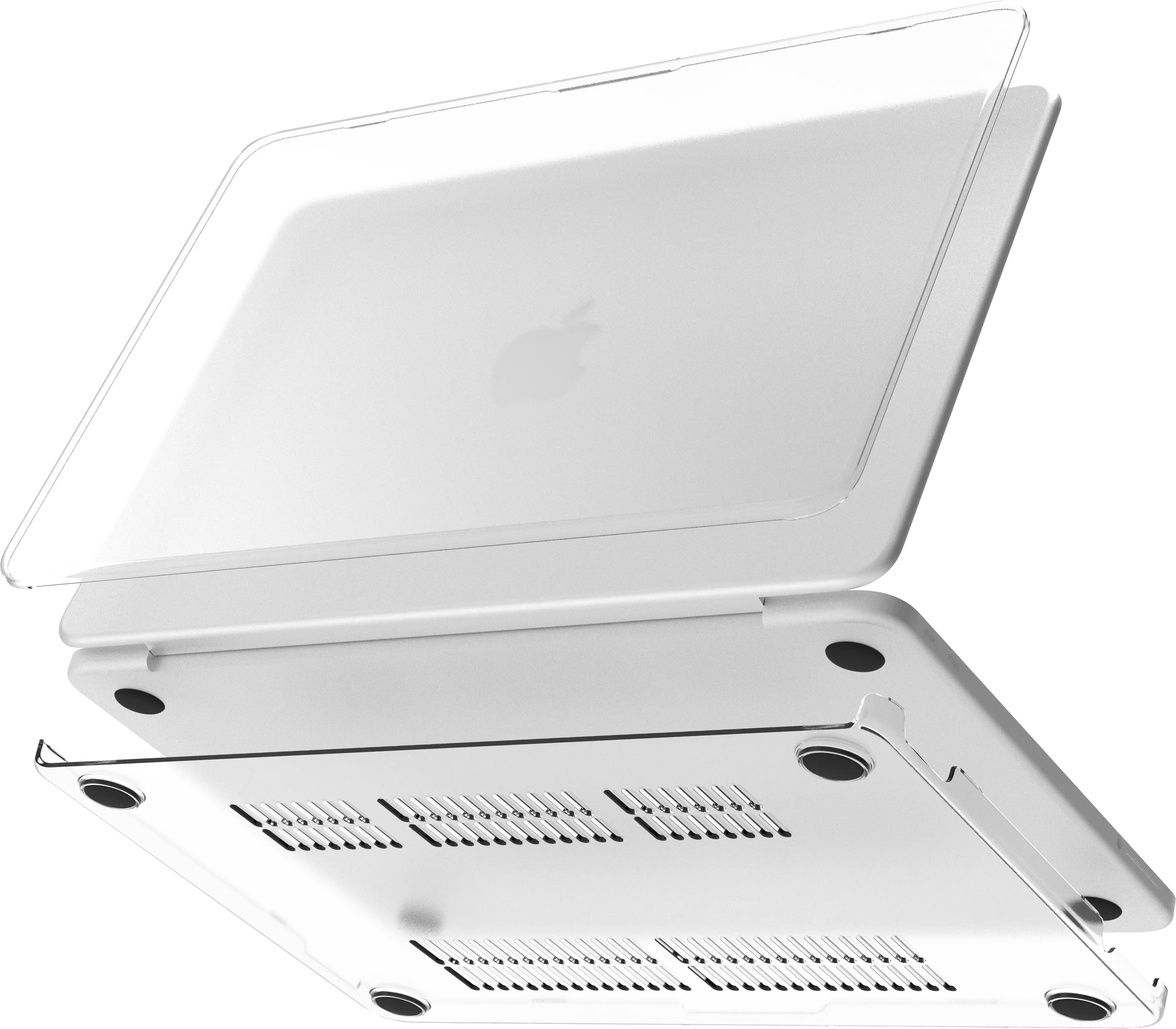 MacBook Neo 13 (2026) Laptop Cover Hard Case Schokbestendig Zilver afbeelding 9