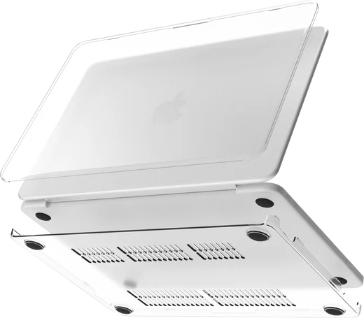 MacBook Neo 13 (2026) Laptop Cover Hard Case Schokbestendig Zilver afbeelding 9
