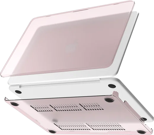 MacBook Neo 13 (2026) Laptop Cover Hard Case Schokbestendig Roze afbeelding 9