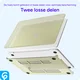 MacBook Neo 13 (2026) Laptop Cover Hard Case Schokbestendig Geel afbeelding 7