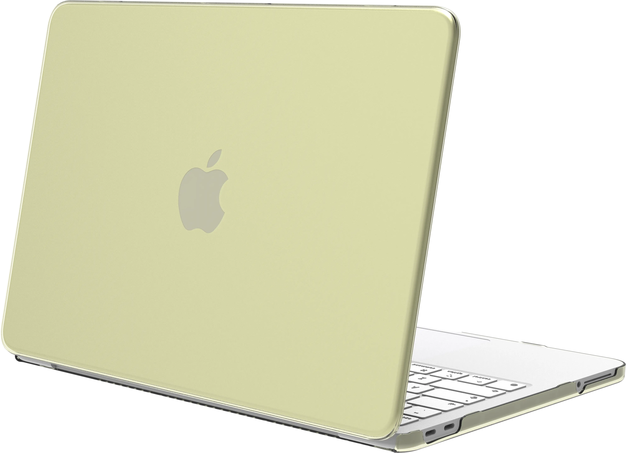 MacBook Neo 13 (2026) Laptop Cover Hard Case Schokbestendig Geel afbeelding 8