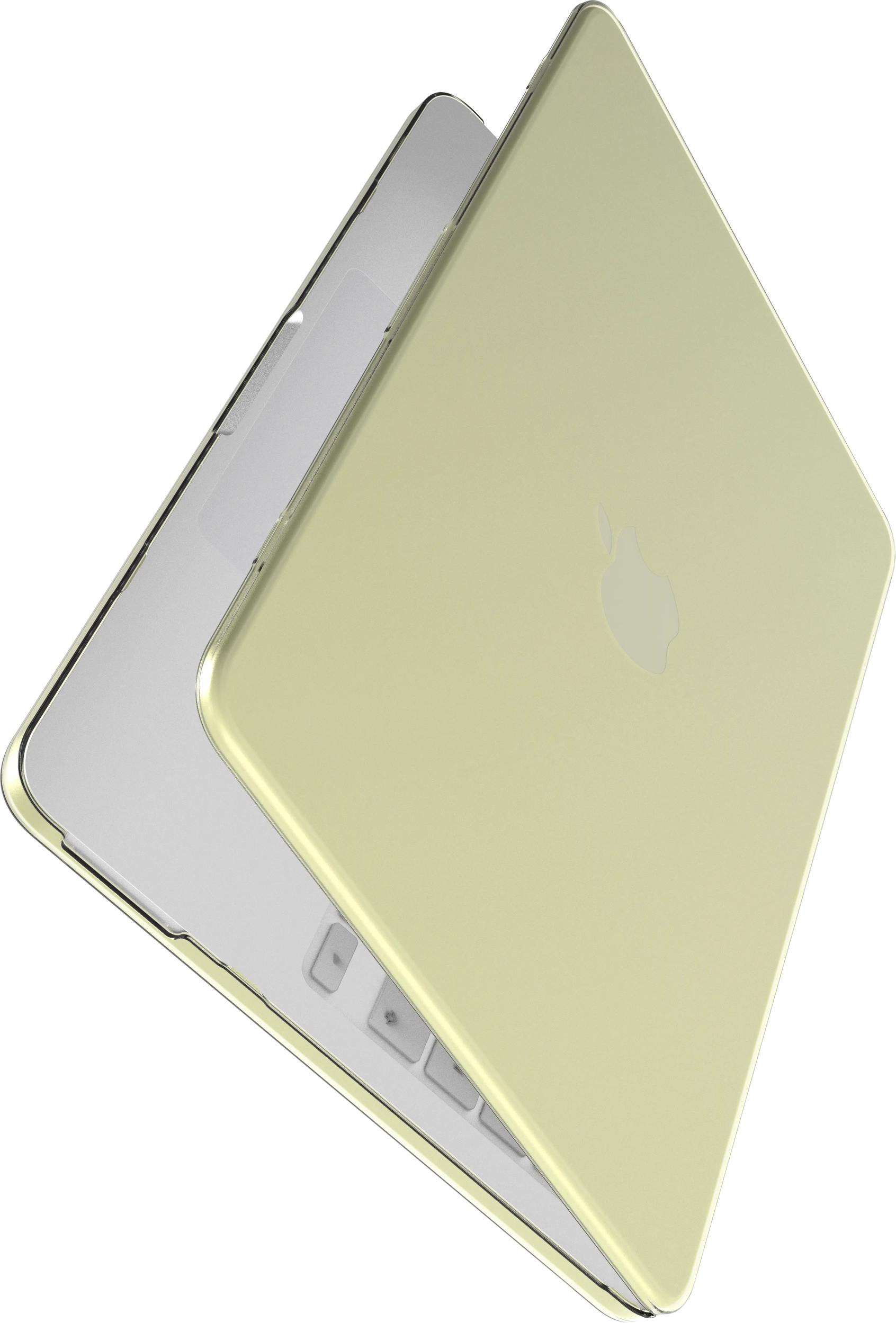MacBook Neo 13 (2026) Laptop Cover Hard Case Schokbestendig Geel afbeelding 11