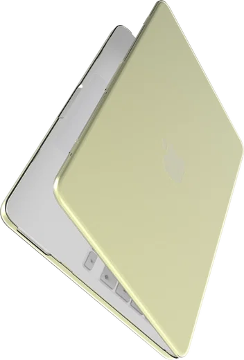 MacBook Neo 13 (2026) Laptop Cover Hard Case Schokbestendig Geel afbeelding 11