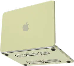 MacBook Neo 13 (2026) Laptop Cover Hard Case Schokbestendig Geel afbeelding