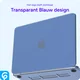 MacBook Neo 13 (2026) Laptop Cover Hard Case Schokbestendig Blauw afbeelding 5