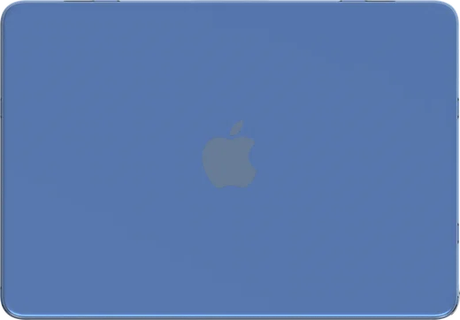 MacBook Neo 13 (2026) Laptop Cover Hard Case Schokbestendig Blauw afbeelding 13