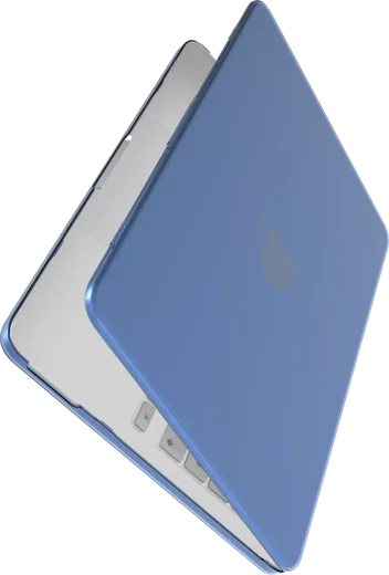 MacBook Neo 13 (2026) Laptop Cover Hard Case Schokbestendig Blauw afbeelding 11