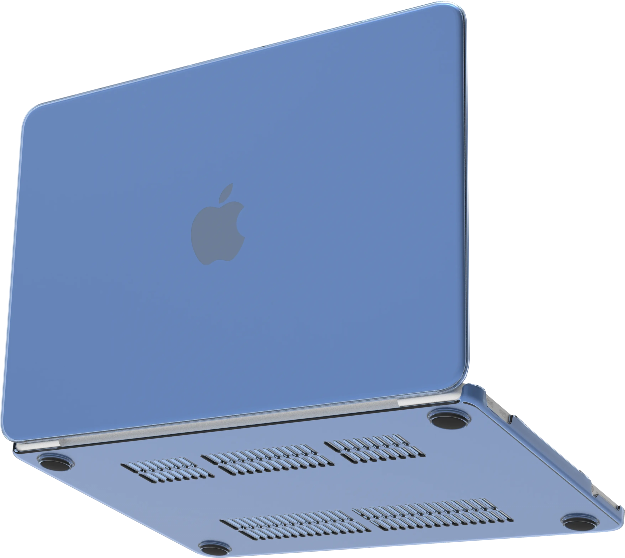MacBook Neo 13 (2026) Laptop Cover Hard Case Schokbestendig Blauw afbeelding 1