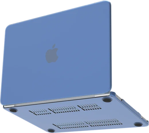 MacBook Neo 13 (2026) Laptop Cover Hard Case Schokbestendig Blauw afbeelding 1