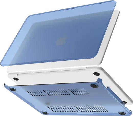 MacBook Neo 13 (2026) Laptop Cover Hard Case Schokbestendig Blauw afbeelding 9