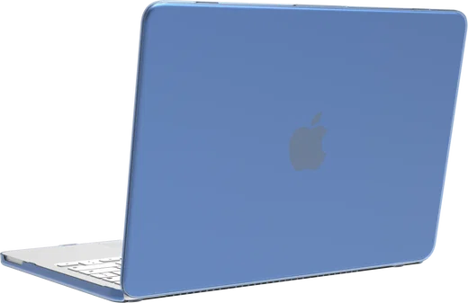 MacBook Neo 13 (2026) Laptop Cover Hard Case Schokbestendig Blauw afbeelding 8