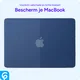 MacBook Neo 13 (2026) Laptop Cover Hard Case Schokbestendig Blauw afbeelding 3