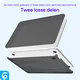MacBook Neo 13 (2026) Laptop Cover Hard Case Schokbestendig Zwart afbeelding 7