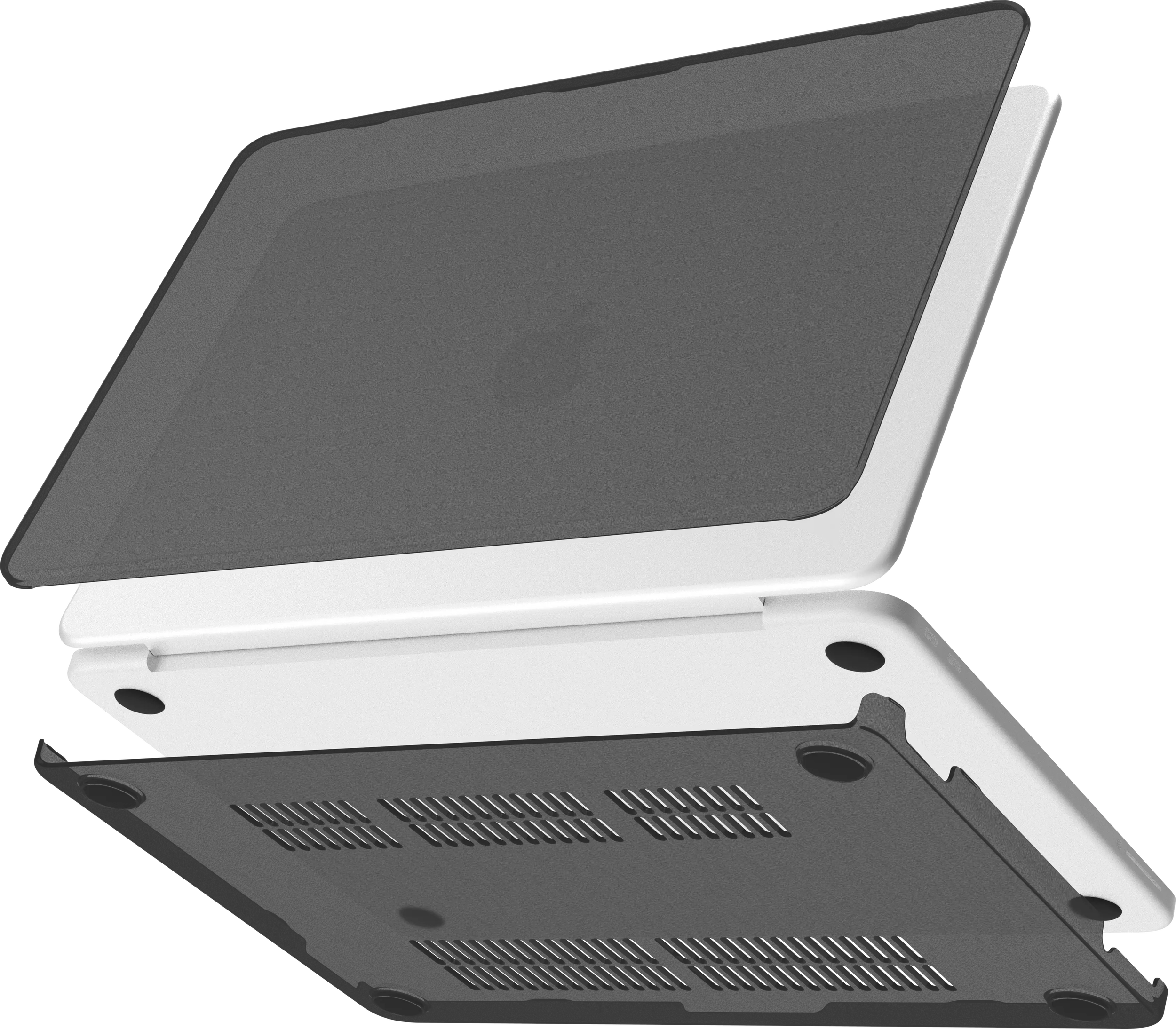 MacBook Neo 13 (2026) Laptop Cover Hard Case Schokbestendig Zwart afbeelding 9