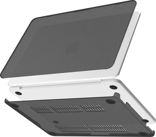 MacBook Neo 13 (2026) Laptop Cover Hard Case Schokbestendig Zwart afbeelding 9