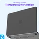 MacBook Neo 13 (2026) Laptop Cover Hard Case Schokbestendig Zwart afbeelding 5