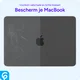 MacBook Neo 13 (2026) Laptop Cover Hard Case Schokbestendig Zwart afbeelding 3