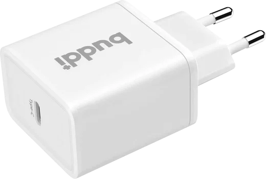 Buddi Power 45W Power Adapter Fast Charge GaN Technologie USB-C Snellader Wit afbeelding 7
