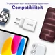 Buddi Power 45W Power Adapter Fast Charge GaN Technologie USB-C Snellader Wit afbeelding 4